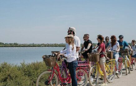 Team building à vélo électrique en Camargue