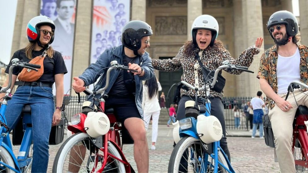 Team building Rallye E-solex Paris - 3