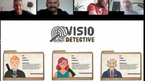 Participants activité visio detective