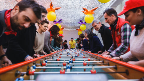 babyfoot géant soirée entreprise